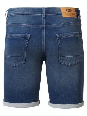 Petrol Industries Jackson Jogg - Denim Short Slim Fit Light used | Freewear Jackson Jogg - Denim Short Slim Fit - www.freewear.nl - Freewear