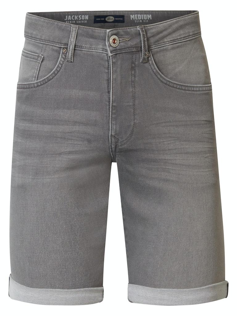 Petrol Industries - Heren Jackson Jogg Denim Short Luau - Grijs - Maat XS