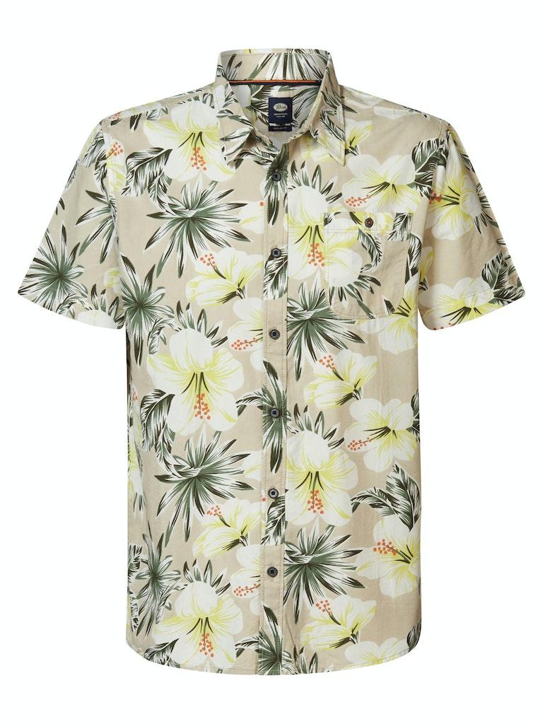 Petrol Industries Men Shirt Short Sleeve Aop