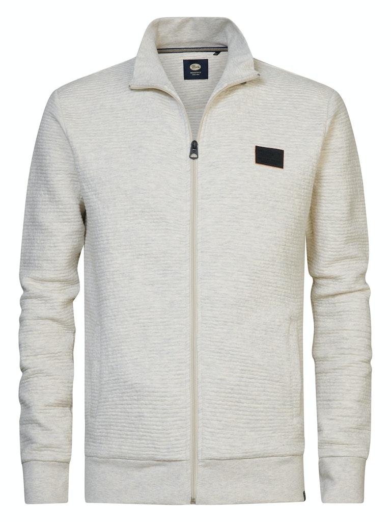 Petrol Industries - Heren Casual Vest Wavetide - Wit - Maat M