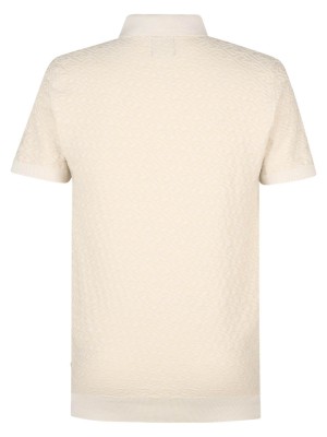 Petrol Industries Men Knitwear Polo Seashell | Freewear Men Knitwear Polo - www.freewear.nl - Freewear