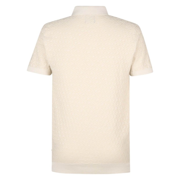 Petrol Industries Men Knitwear Polo Seashell | Freewear Men Knitwear Polo - www.freewear.nl - Freewear