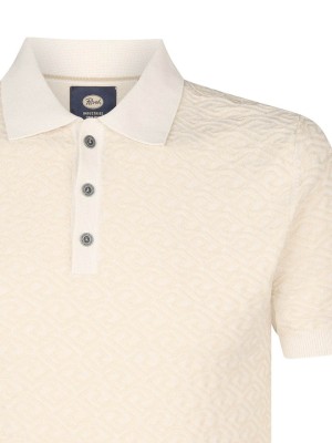 Petrol Industries Men Knitwear Polo Seashell | Freewear Men Knitwear Polo - www.freewear.nl - Freewear