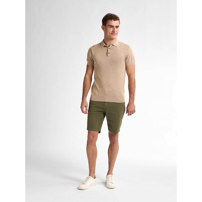 Petrol Industries Men Knitwear Polo Light Tan | Freewear Men Knitwear Polo - www.freewear.nl - Freewear
