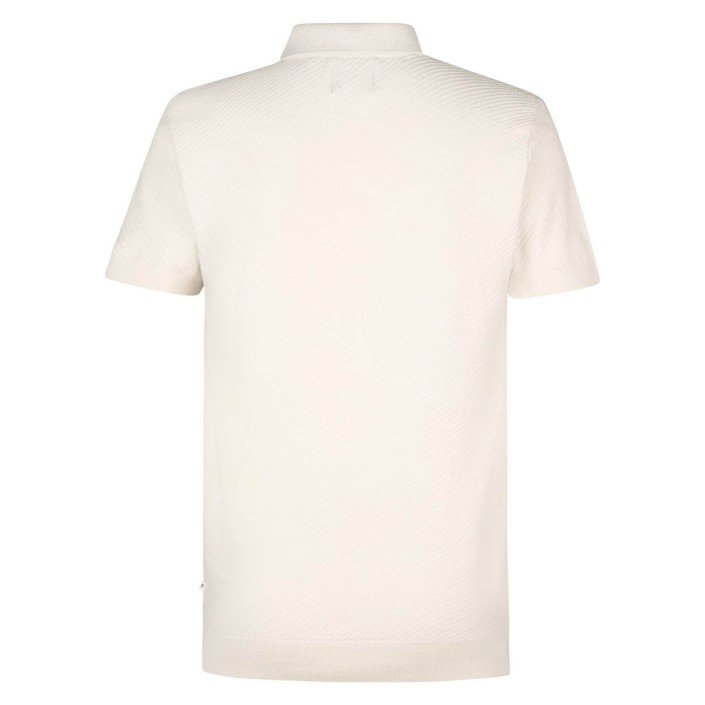 Petrol Industries Men Knitwear Polo Seashell | Freewear Men Knitwear Polo - www.freewear.nl - Freewear