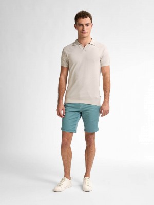 Petrol Industries Men Knitwear Polo Seashell | Freewear Men Knitwear Polo - www.freewear.nl - Freewear