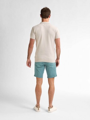Petrol Industries Men Knitwear Polo Seashell | Freewear Men Knitwear Polo - www.freewear.nl - Freewear