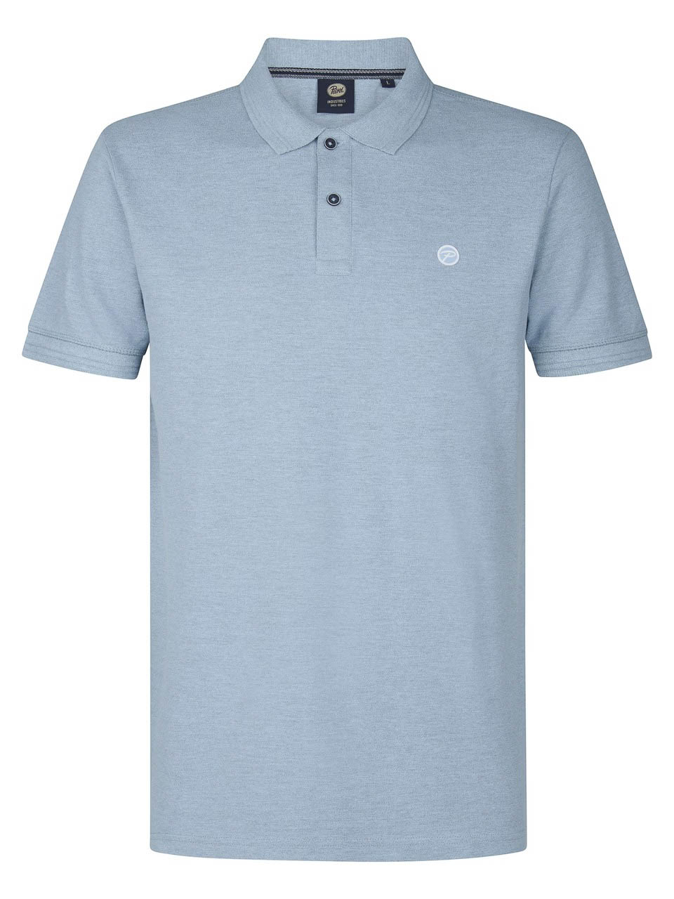 Petrol Industries - Heren Klassieke Polo Pelican - Blauw - Maat XL