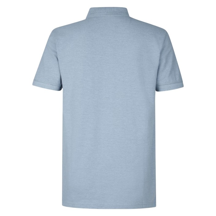 Petrol Industries Men Polo Short Sleeve Pale Blue | Freewear Men Polo Short Sleeve - www.freewear.nl - Freewear
