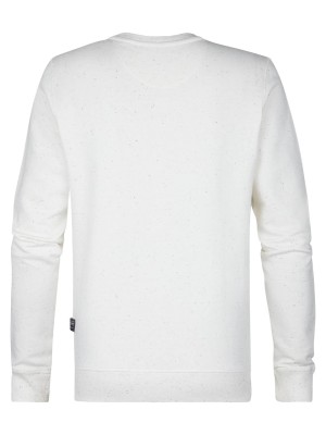 Petrol Industries Men Sweater Round Neck Seashell | Freewear Men Sweater Round Neck - www.freewear.nl - Freewear