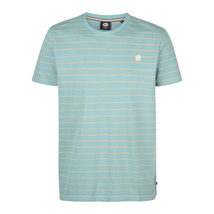 Petrol Industries Men T-Shirt SS Ocean | Freewear Men T-Shirt SS - www.freewear.nl - Freewear