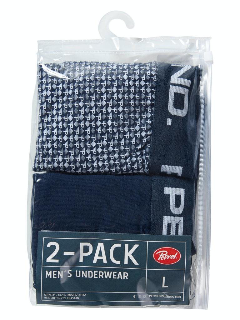 Petrol Industries - Heren 2-pack boxershort -  - Maat M