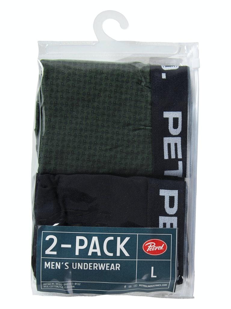 Petrol Industries - Heren 2-pack boxershort - - Maat S