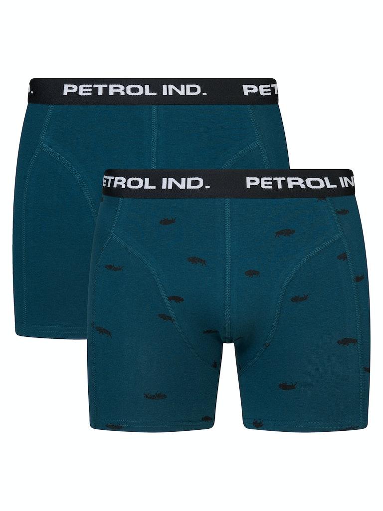 Petrol Industries - Heren 2-pack Boxershorts El Paso - - Maat S