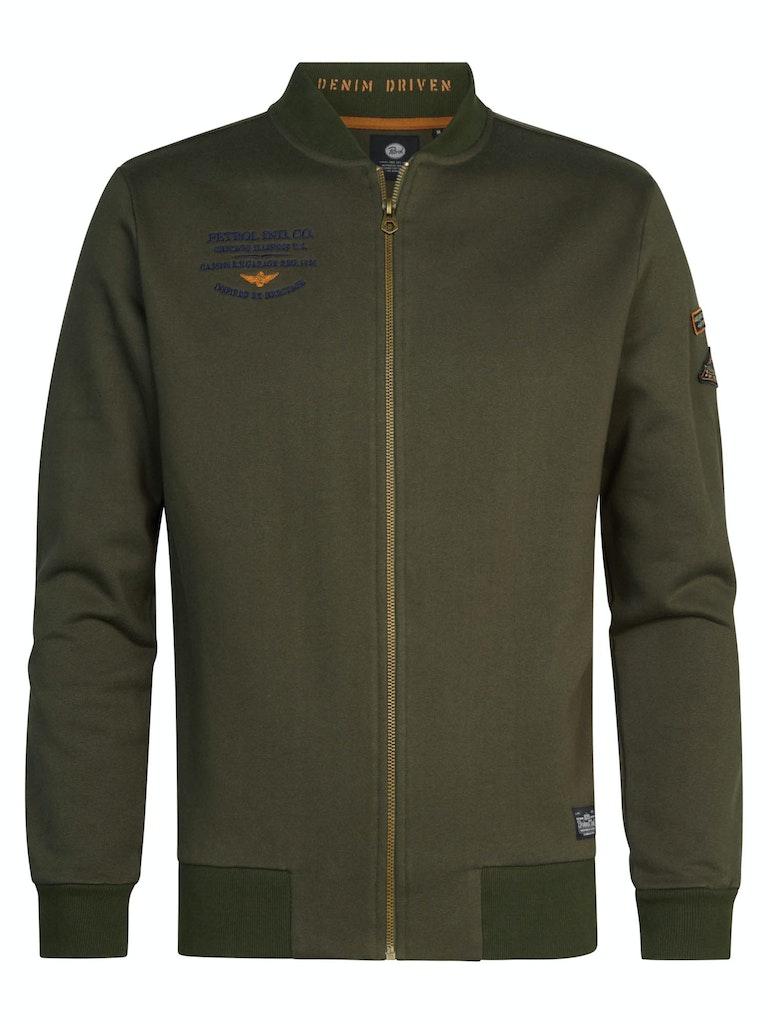 Petrol Industries - Heren Vintage Look Vest - Groen - Maat M