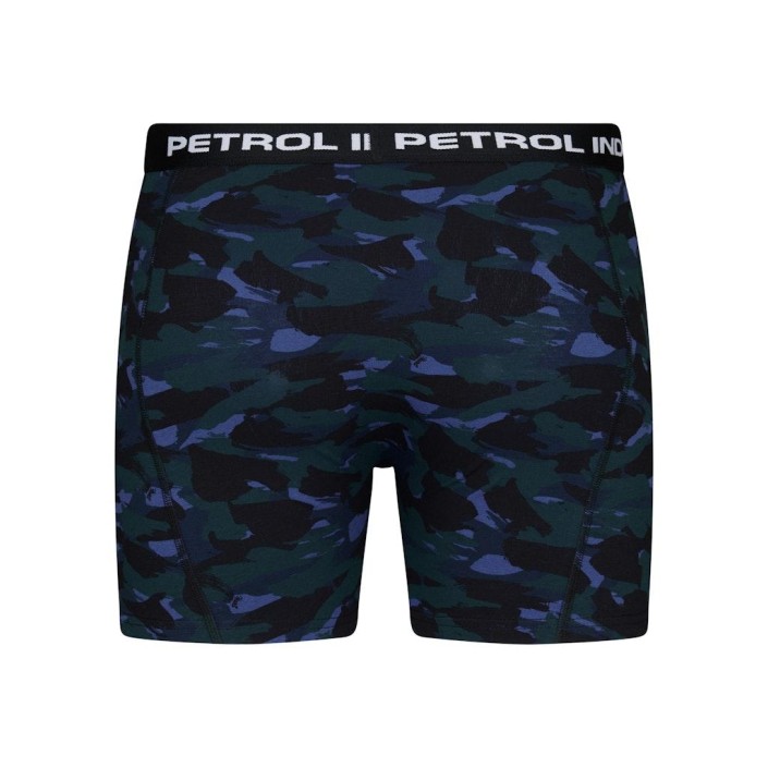 Petrol Industries Men Underwear Boxer 2-pack Dark Black | Freewear Men Underwear Boxer 2-pack - www.freewear.nl - Freewear