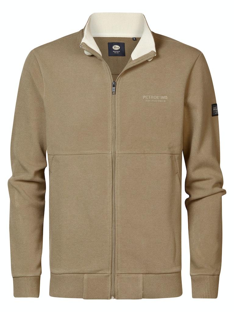 Petrol Industries Men Sweater Collar Zip