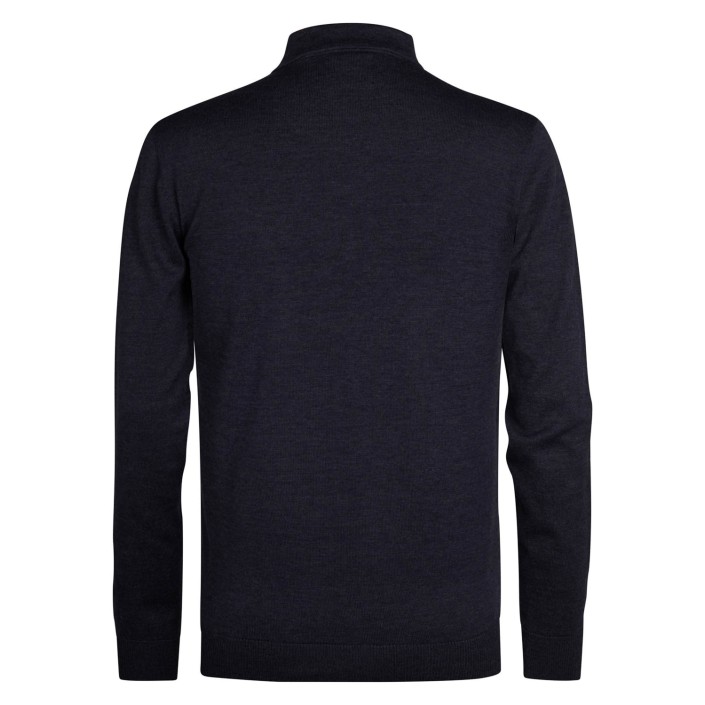 Petrol Industries Men Knitwear Polo Royal Navy | Freewear Men Knitwear Polo - www.freewear.nl - Freewear