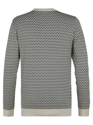 Petrol Industries Men Knitwear Round Neck Basic Seashell | Freewear Men Knitwear Round Neck Basic - www.freewear.nl - Freewear