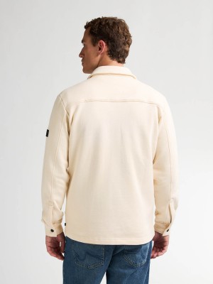 Petrol Industries Men Sweater Collar Raw Sand | Freewear Men Sweater Collar - www.freewear.nl - Freewear