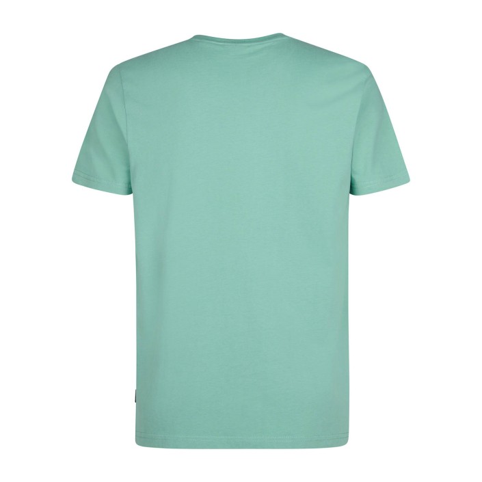 Petrol Industries Men T-Shirt SS Pale Aqua | Freewear Men T-Shirt SS - www.freewear.nl - Freewear