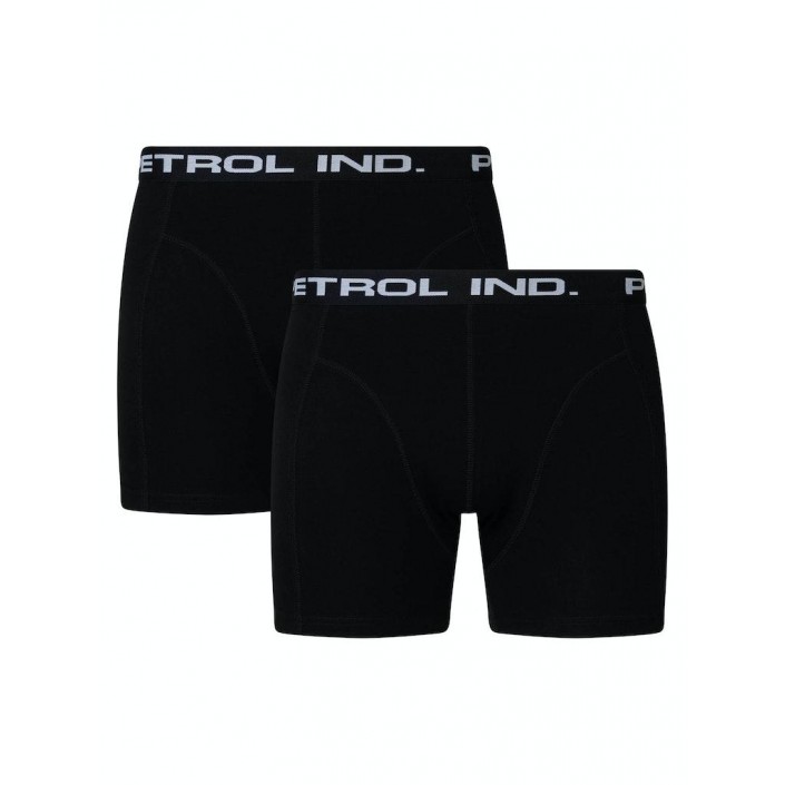 Petrol Industries Men Underwear Boxer - 2 Pack Black | Freewear Men Underwear Boxer - 2 Pack - www.freewear.nl - Freewear