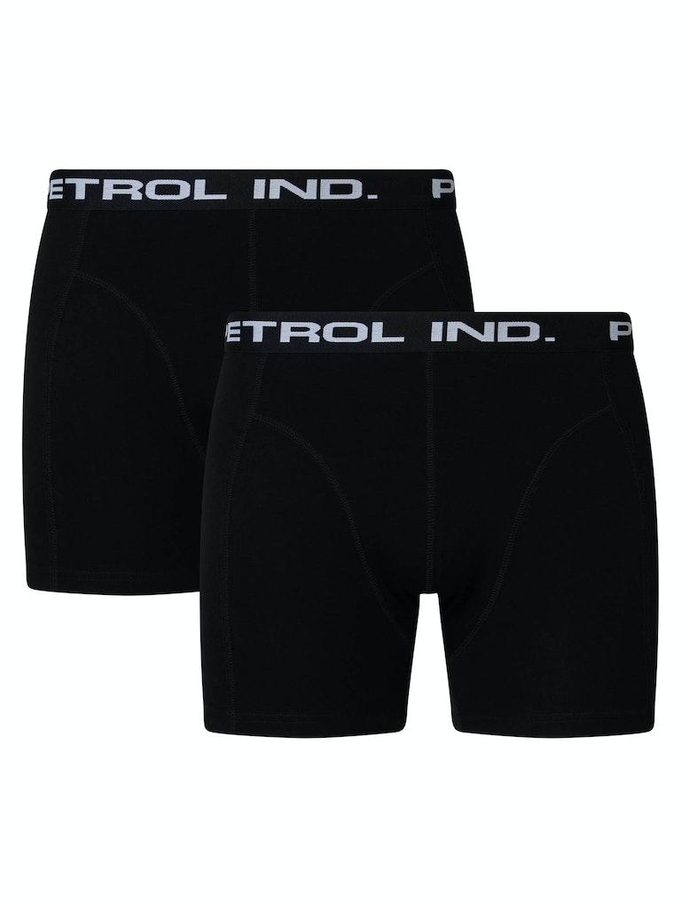 Petrol Industries Boxer Shorts Petrol Logo Plain Black - S