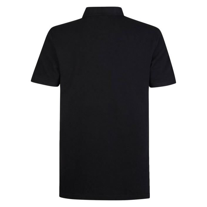 Petrol Industries Men Polo Short Sleeve Black | Freewear Men Polo Short Sleeve - www.freewear.nl - Freewear