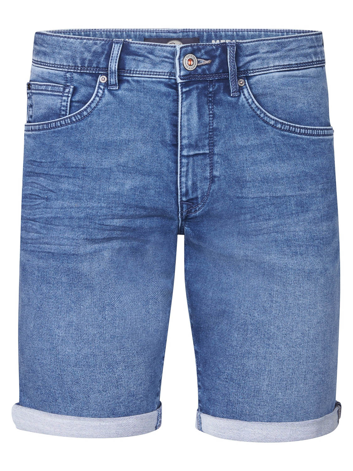 Petrol Industries - Heren Jackson Jogg Denim Short Sailfish - Blauw - Maat XL