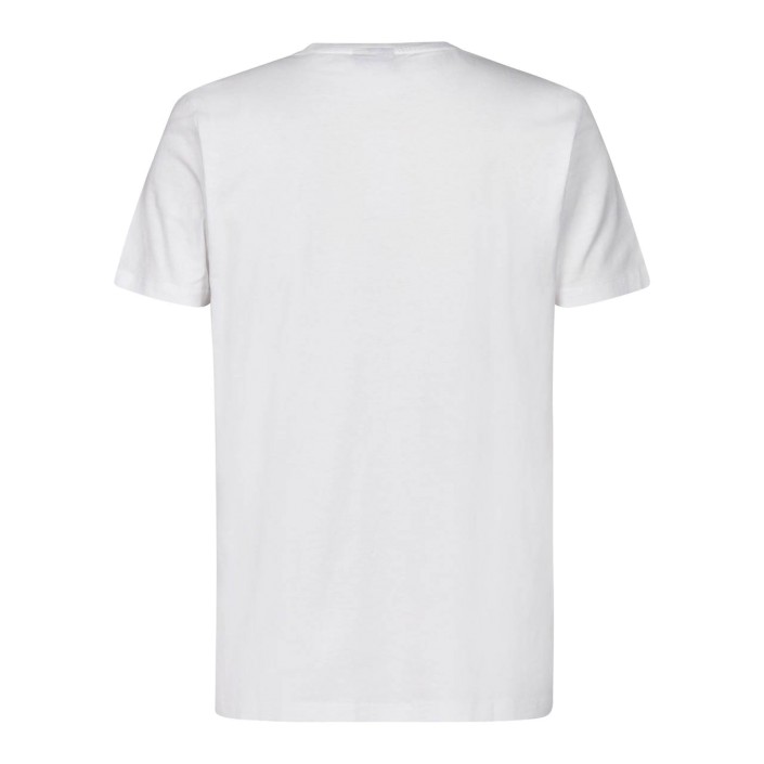 Petrol Industries Men T-Shirt SS Bright White | Freewear Men T-Shirt SS - www.freewear.nl - Freewear