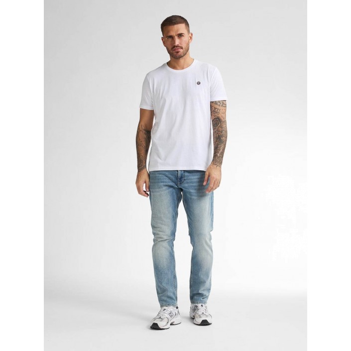 Petrol Industries Men T-Shirt SS Bright White | Freewear Men T-Shirt SS - www.freewear.nl - Freewear