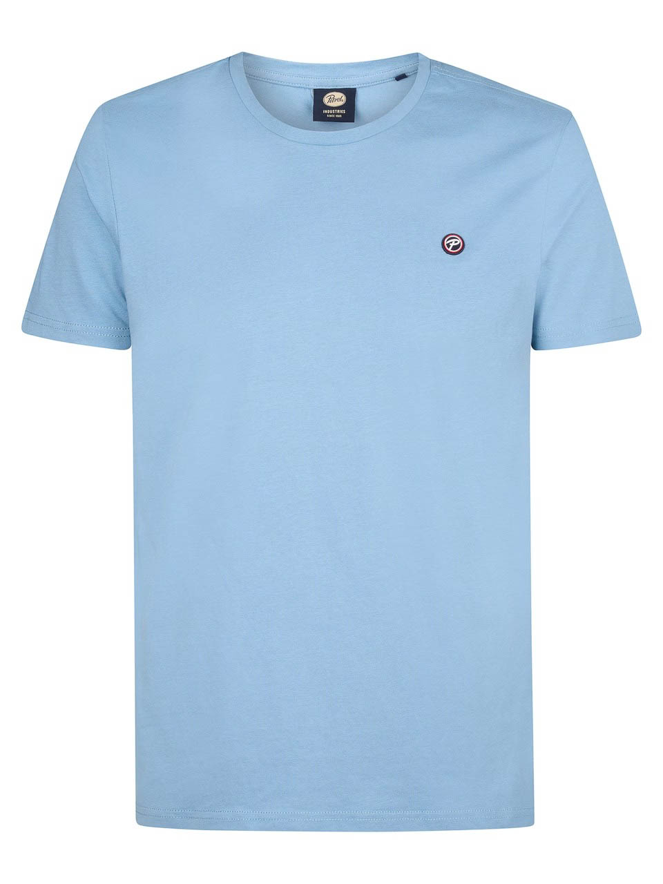 Petrol Industries - Heren Logo T-shirt Windward - Blauw - Maat XXL