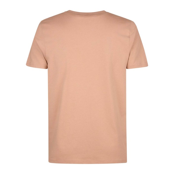 Petrol Industries Men T-Shirt SS Sandal Wood | Freewear Men T-Shirt SS - www.freewear.nl - Freewear