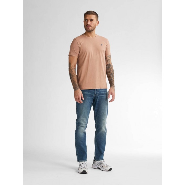 Petrol Industries Men T-Shirt SS Sandal Wood | Freewear Men T-Shirt SS - www.freewear.nl - Freewear