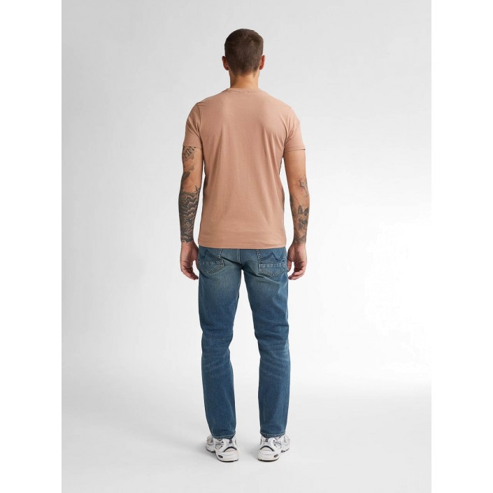 Petrol Industries Men T-Shirt SS Sandal Wood | Freewear Men T-Shirt SS - www.freewear.nl - Freewear