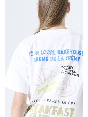 Garcia M262402_girls T-shirt ss 53-off white | Freewear M262402_girls T-shirt ss - www.freewear.nl - Freewear