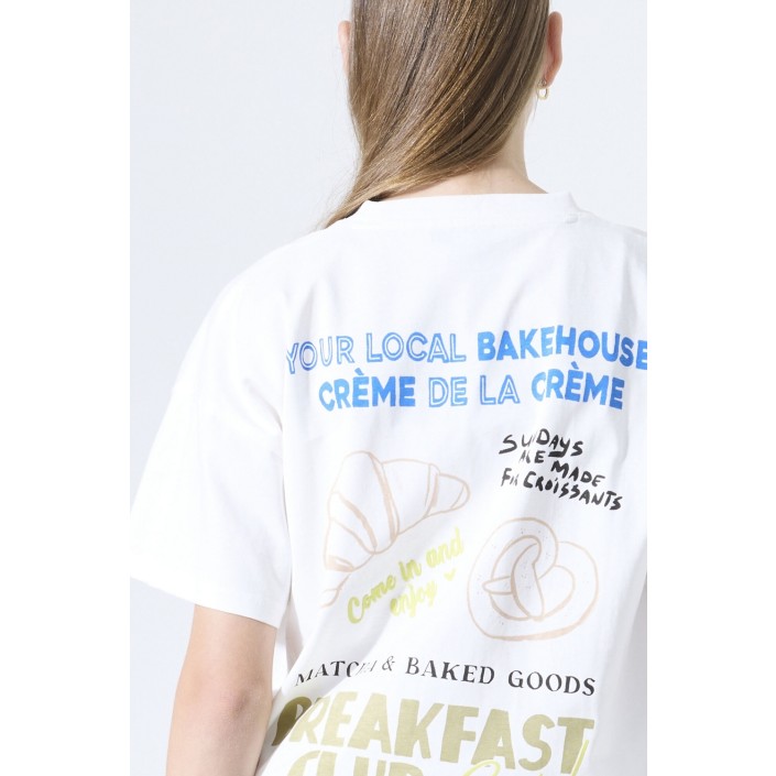 Garcia M262402_girls T-shirt ss 53-off white | Freewear M262402_girls T-shirt ss - www.freewear.nl - Freewear