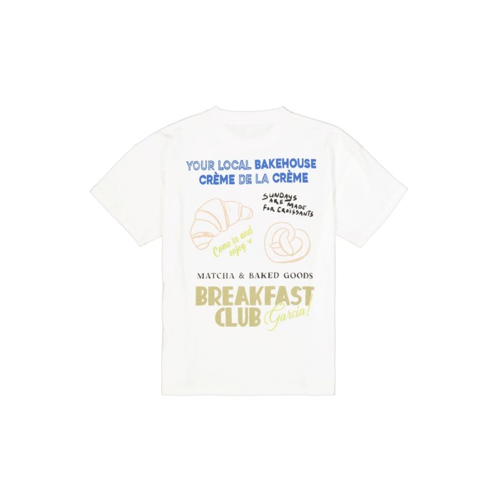 Garcia M262402_girls T-shirt ss 53-off white | Freewear M262402_girls T-shirt ss - www.freewear.nl - Freewear