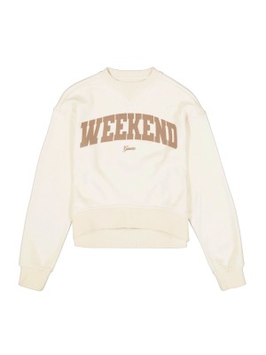 Garcia M262463_girls sweat 1448-ecru | Freewear M262463_girls sweat - www.freewear.nl - Freewear