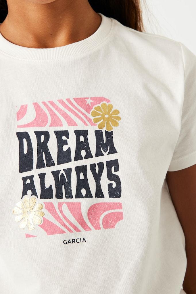 Wit T-shirt