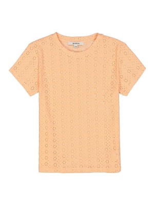 Garcia N42604_girls T-shirt ss 4782-peach bloom | Freewear N42604_girls T-shirt ss - www.freewear.nl - Freewear
