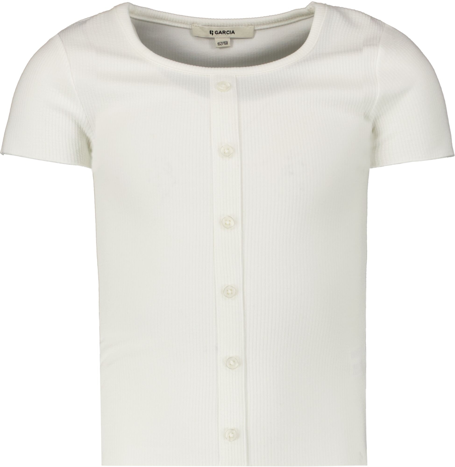 GARCIA Meisjes T-shirt Wit - Maat 176