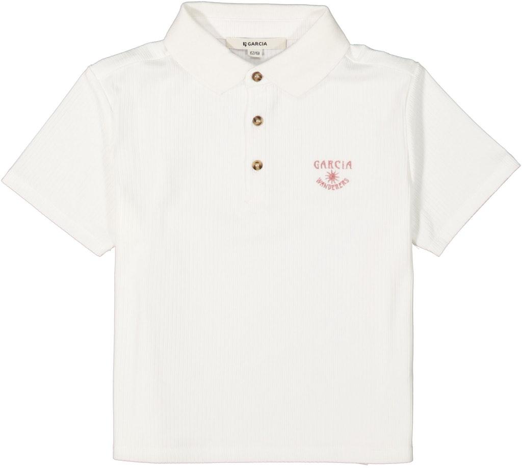 GARCIA Meisjes T-shirt Wit - Maat 152/158