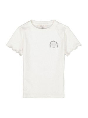 Garcia P42602_girls T-shirt ss 53-off white | Freewear P42602_girls T-shirt ss - www.freewear.nl - Freewear