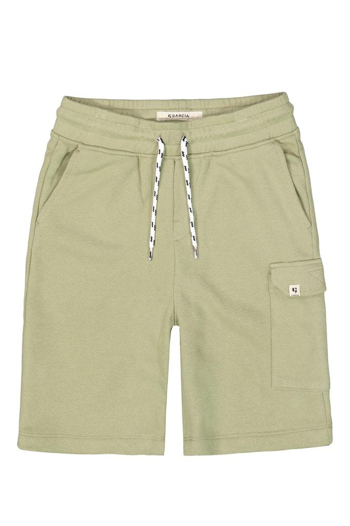 Olijfgroene joggershort