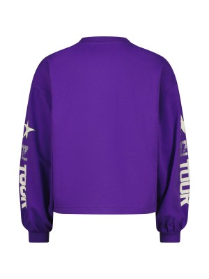Raizzed Leah T-shirt Deep purple | Freewear Leah T-shirt - www.freewear.nl - Freewear