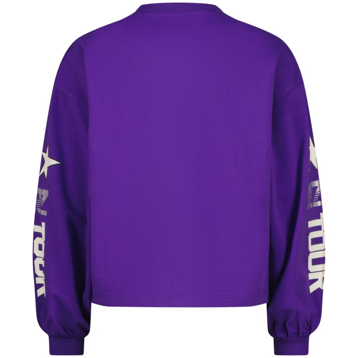 Raizzed Leah T-shirt Deep purple | Freewear Leah T-shirt - www.freewear.nl - Freewear