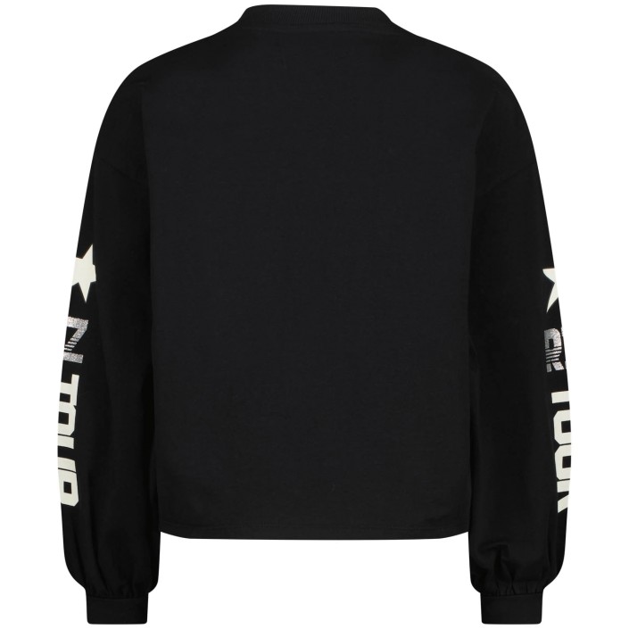 Raizzed Leah T-shirt Deep Black | Freewear Leah T-shirt - www.freewear.nl - Freewear