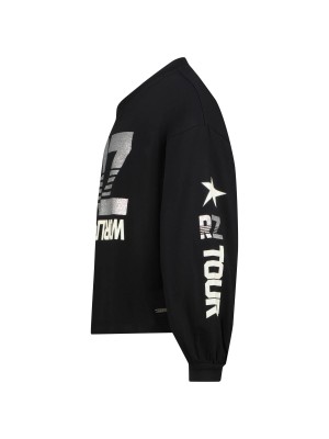Raizzed Leah T-shirt Deep Black | Freewear Leah T-shirt - www.freewear.nl - Freewear