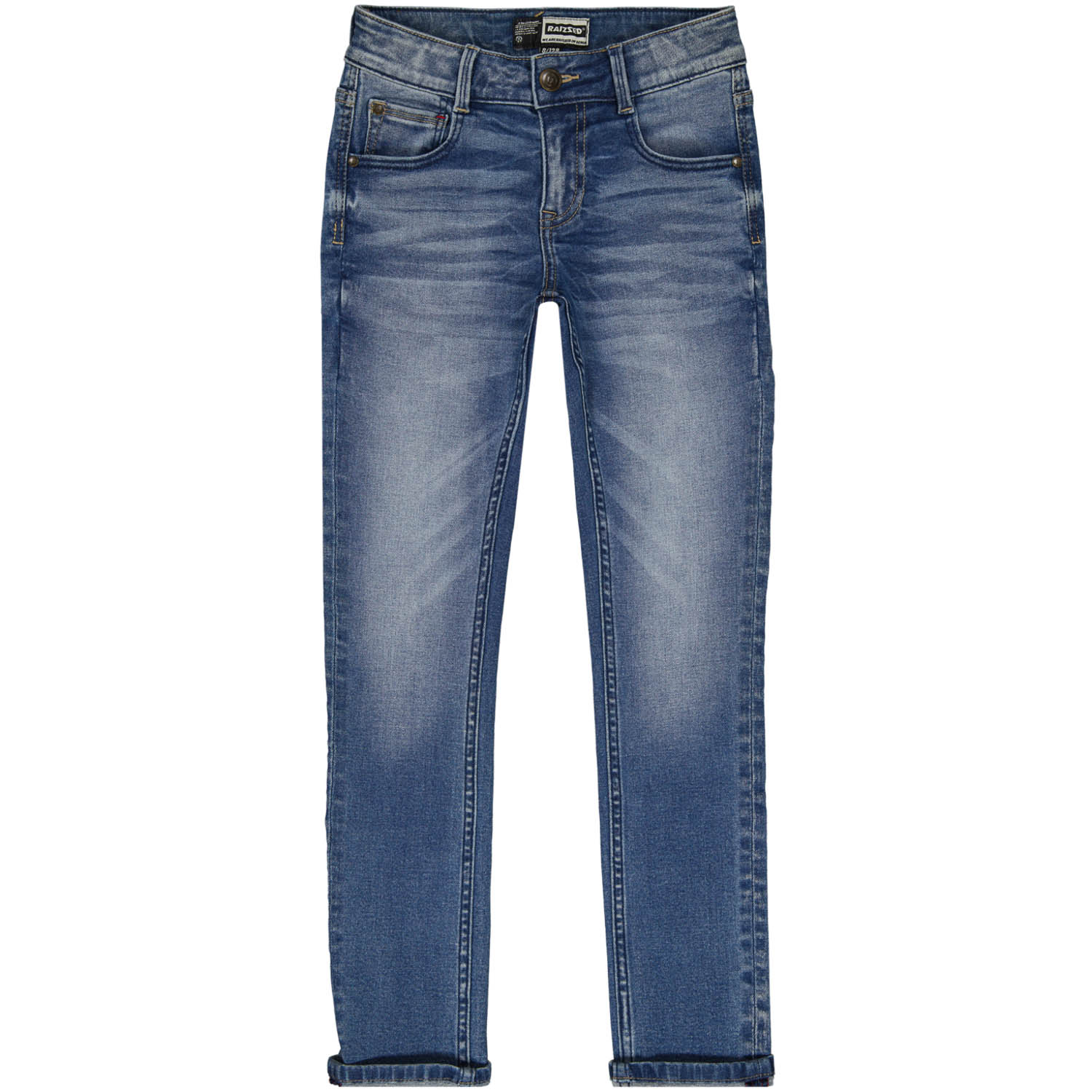 Raizzed jongens jeans Boston Slim Fit Mid Blue Stone S22